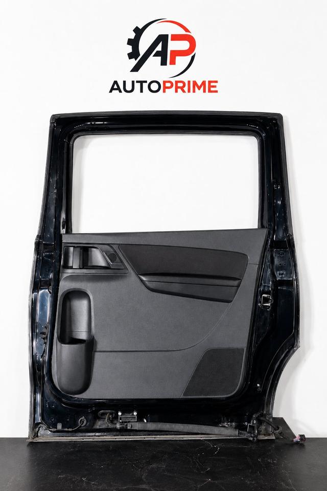 VW Sharan 7N Schiebetür hinten rechts Schwarz 2010–2022 N07 – Bild 2