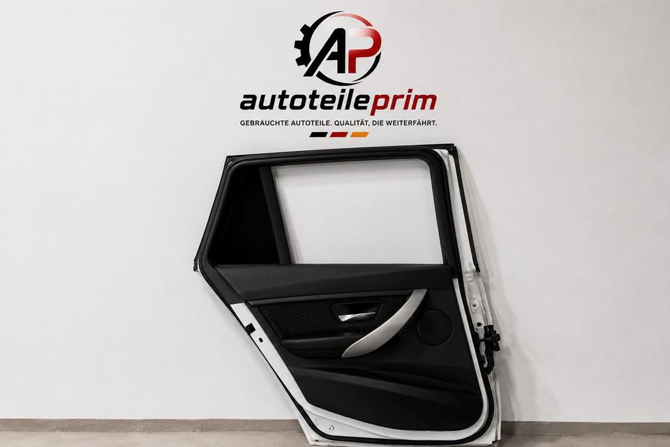BMW 3er F30 F31 Tür hinten links Fahrerseite Alpinweiß 300 N08 – Bild 2