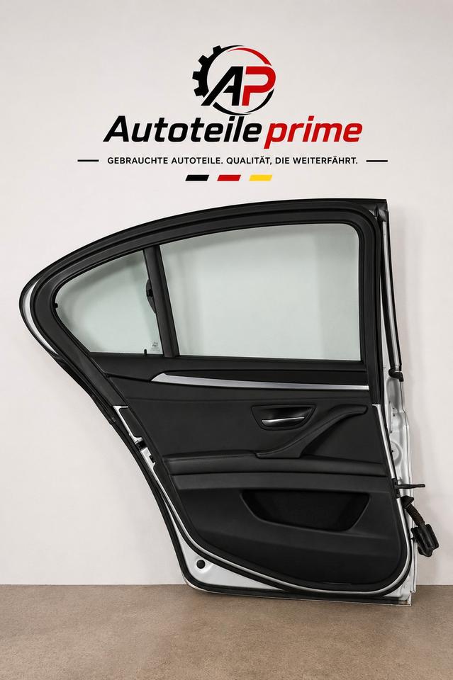 BMW 5er F10 Tür hinten rechts Fondtür Silber komplett 2014 N12 – Bild 2