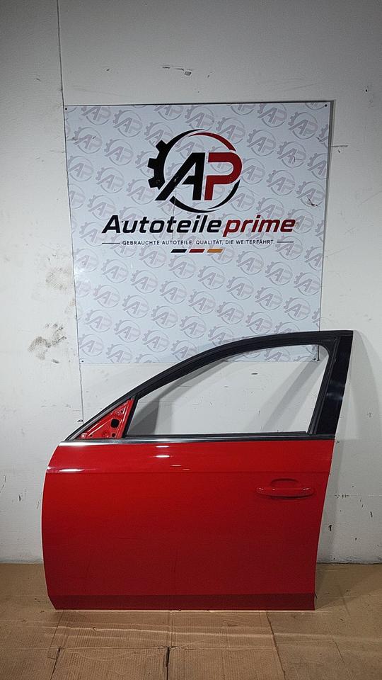 Audi A4 B8 8K Tür vorne links Fahrertür Rot komplett 2008 N13 – Bild 3