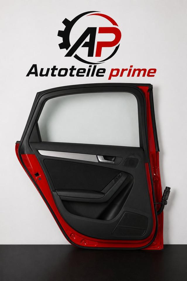 Audi A4 B8 8K Tür hinten links Fondtür Rot komplett 2008 N13 – Bild 2