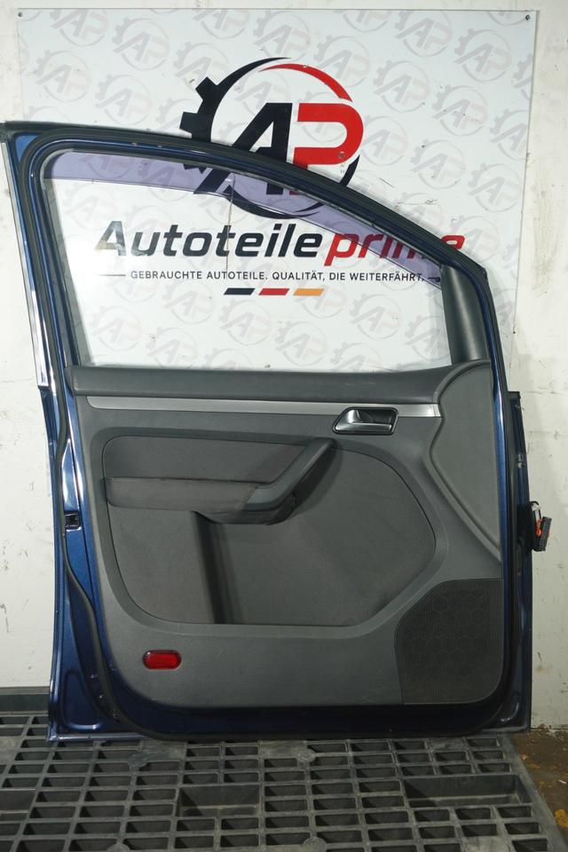 VW Touran 1T Tür vorne links Fahrertür Blau komplett N17 – Bild 4