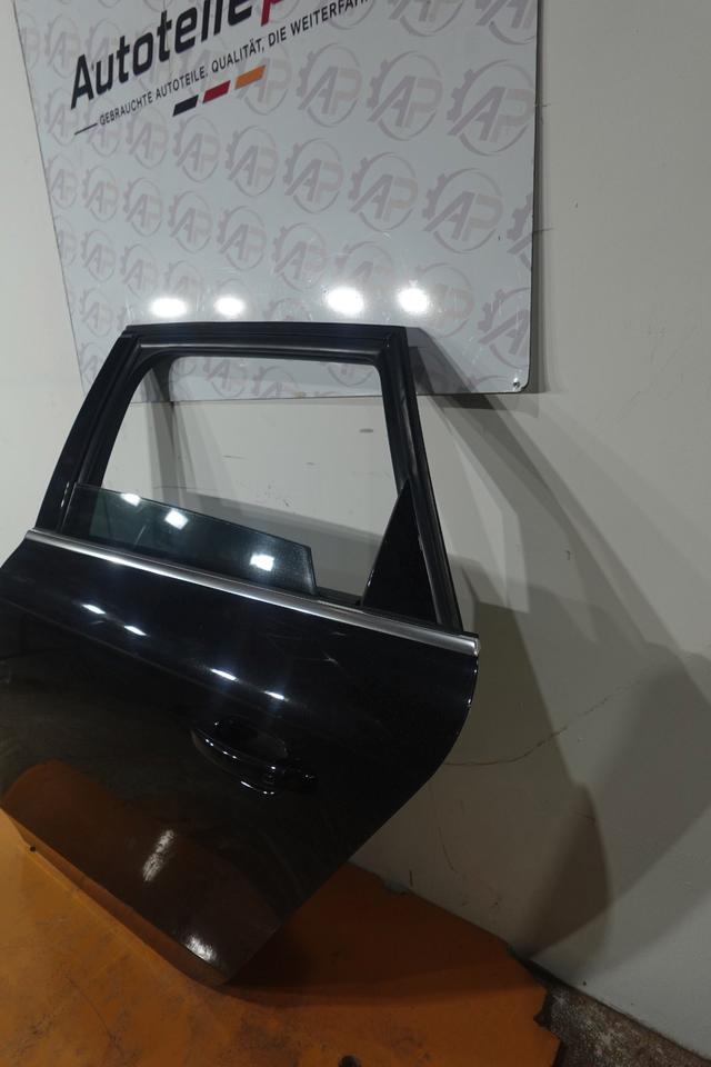 Audi A4 B8 8K Tür hinten links Schwarz komplett 2008–2015 N22 – Bild 6