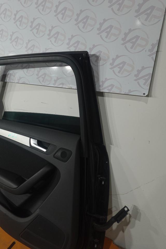 Audi A4 B8 8K Tür hinten links Schwarz komplett 2008–2015 N22 – Bild 8