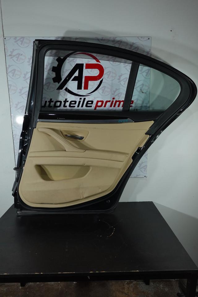 BMW 5er F10 520i Tür hinten rechts Schwarz komplett 2010–2017 N23 – Bild 6