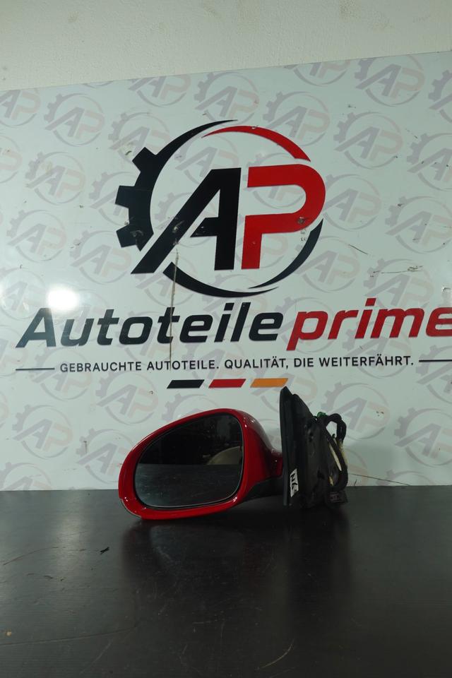Original VW Golf 6 Variant Außenspiegel links Rot 2010 N06 – Bild 5