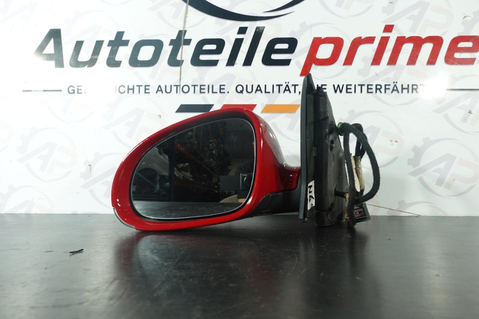 Original VW Golf 6 Variant Außenspiegel links Rot 2010 N06 – Bild 6