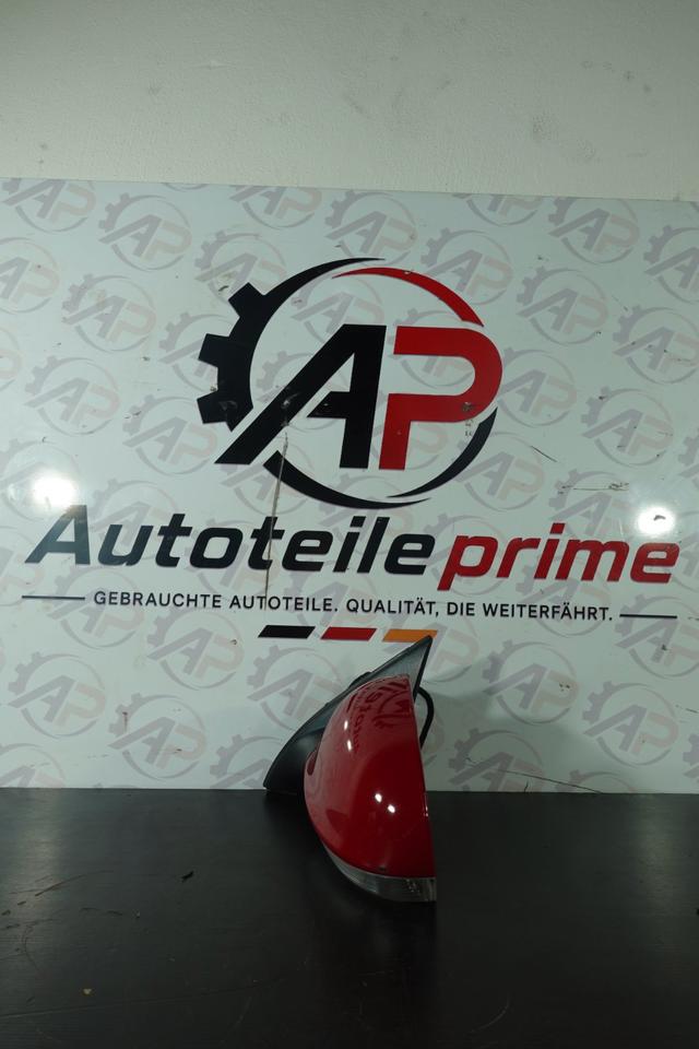 Original VW Golf 6 Variant Außenspiegel links Rot 2010 N06 – Bild 7