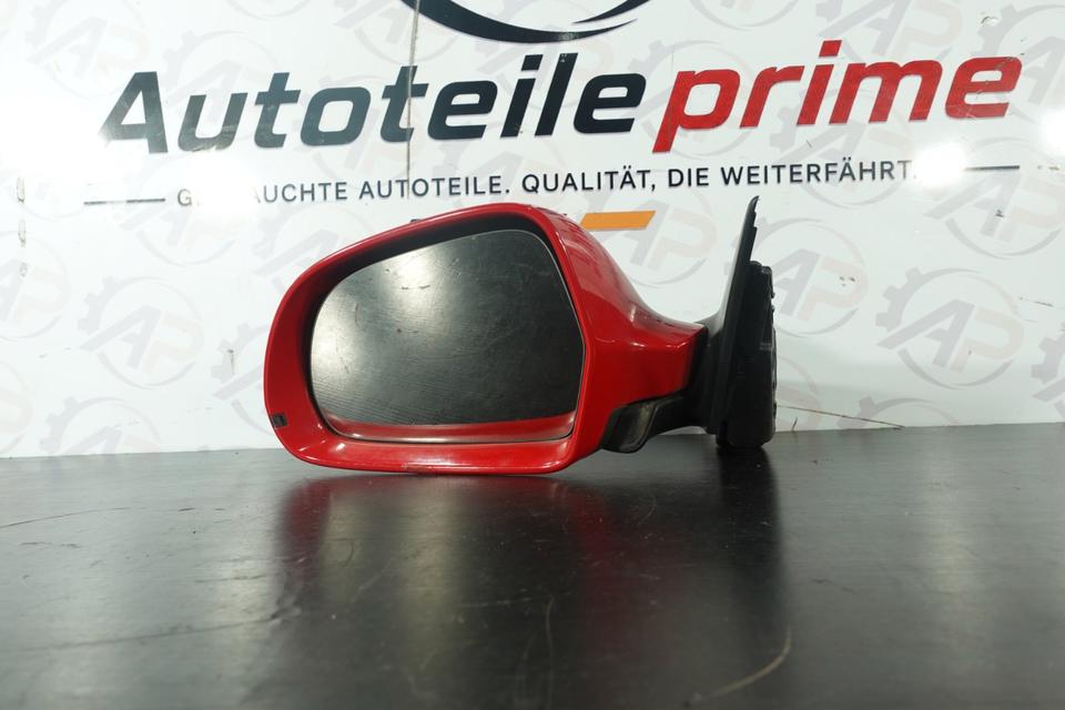 Original Audi A3 8P Außenspiegel links Rot 2010 N05 – Bild 2