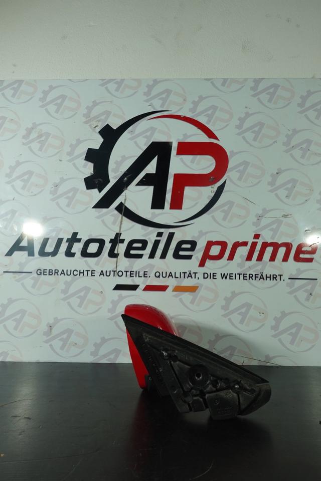 Original Audi A3 8P Außenspiegel links Rot 2010 N05 – Bild 3