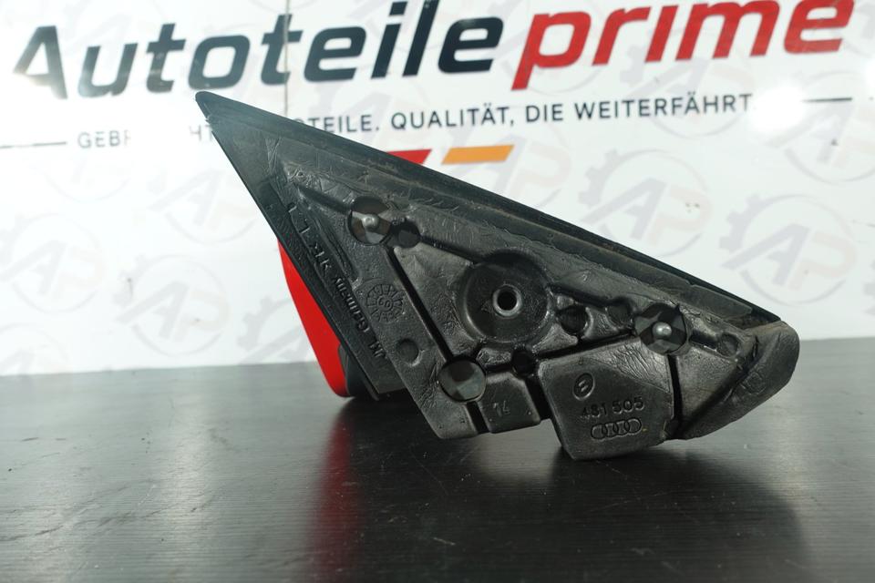 Original Audi A3 8P Außenspiegel links Rot 2010 N05 – Bild 4