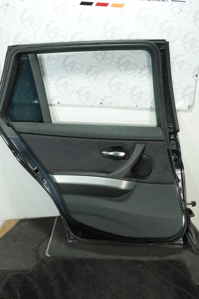 3er E90 320i 2010 Tür hinten rechts Beifahrerseite Schwarz M06 – Bild 6