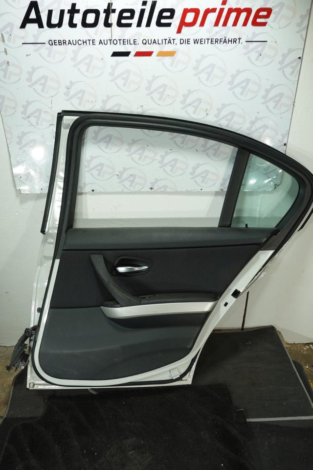 BMW 3er E90 Tür hinten rechts Alpinweiß 300 2008–2011 Lager M19 – Bild 2