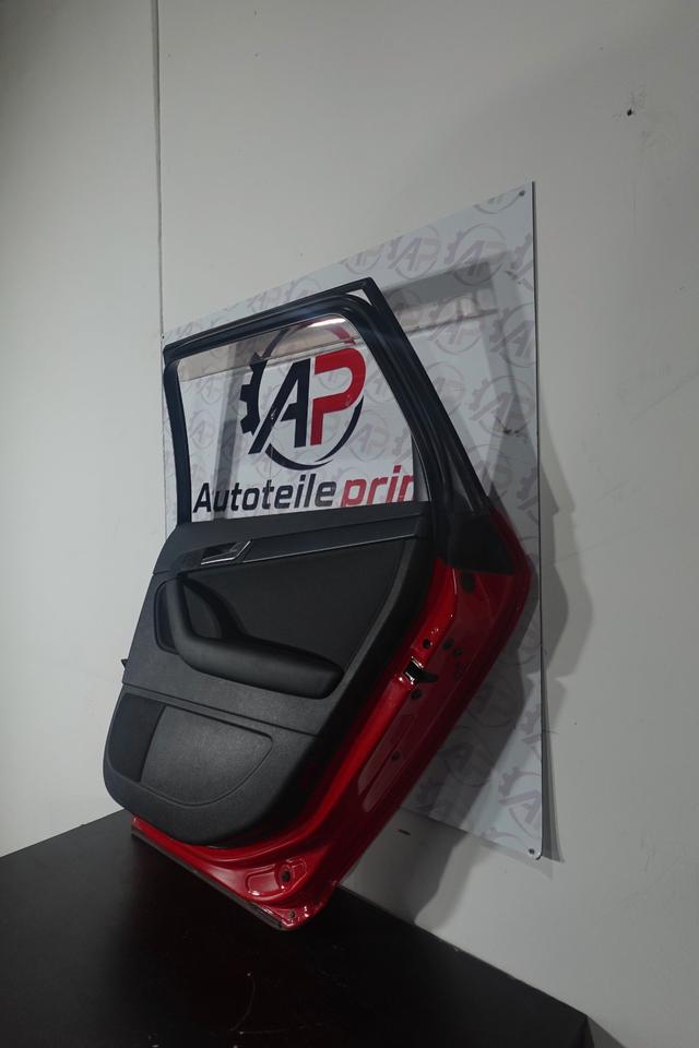 Audi A3 8P Sportback Tür hinten rechts Beifahrertür Rot 2010 N05 – Bild 3