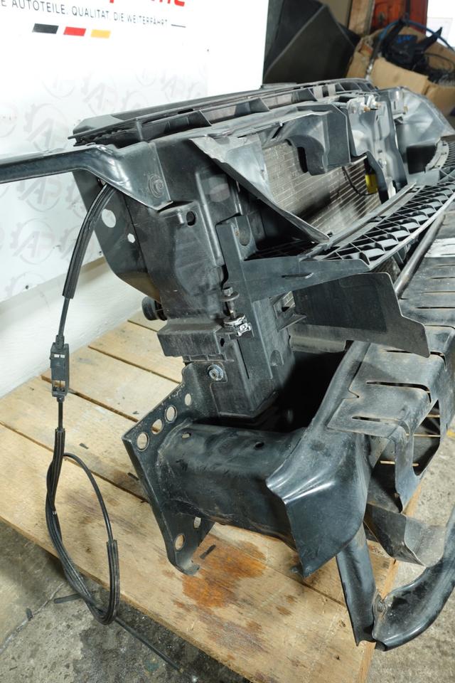 VW Sharan 7N 2011 Frontmaske Schlossträger Kühlerpaket Lüfter N01 – Bild 5