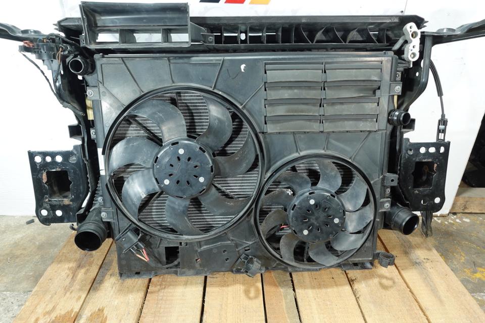 VW Sharan 7N 2011 Frontmaske Schlossträger Kühlerpaket Lüfter N01 – Bild 13