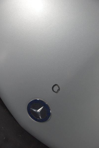 Original Mercedes B-Klasse W245 Motorhaube Polarsilber M40 – Bild 4