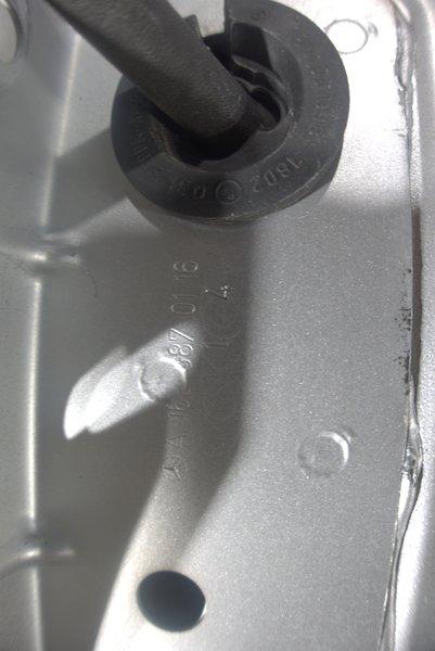 Original Mercedes B-Klasse W245 Motorhaube Polarsilber M40 – Bild 9