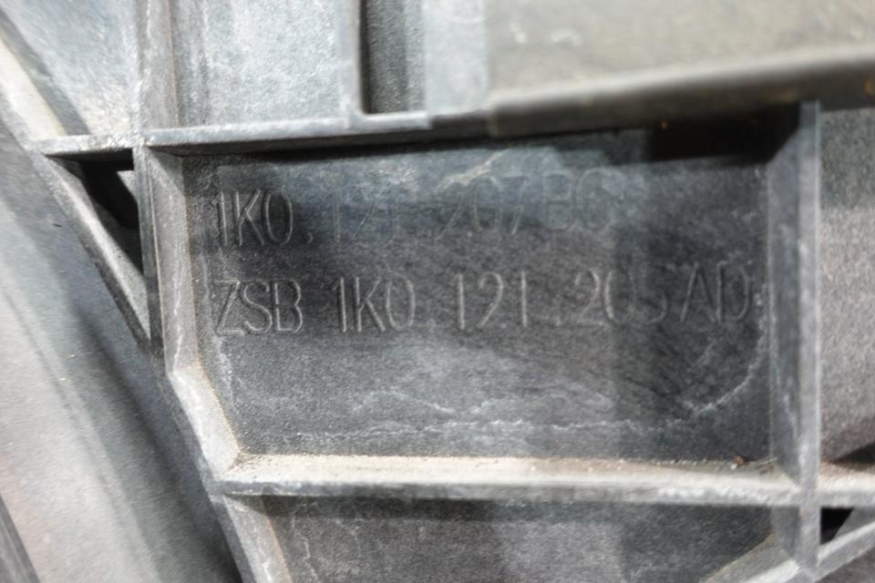 VW Touran 1T3 Frontmaske Kühlerpaket Baujahr prüfen M38 – Bild 2