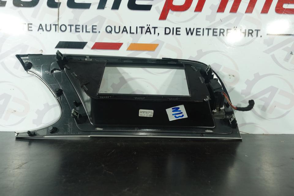 Audi A4 B8 MMI Display Blende Silber Baujahr prüfen N13 – Bild 2