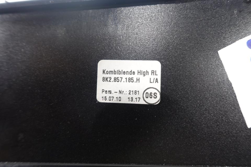 Audi A4 B8 MMI Display Blende Silber Baujahr prüfen N13 – Bild 3
