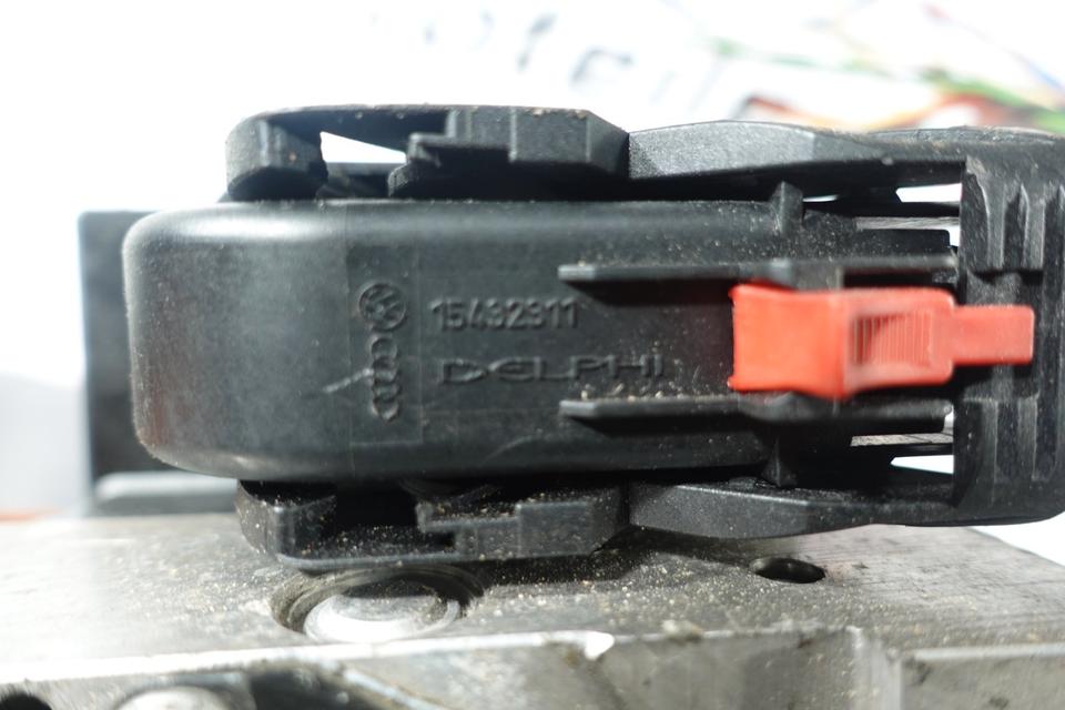 VW Polo 6R ABS Pumpe Hydraulikblock Steuergerät 2011 – M25 – Bild 9