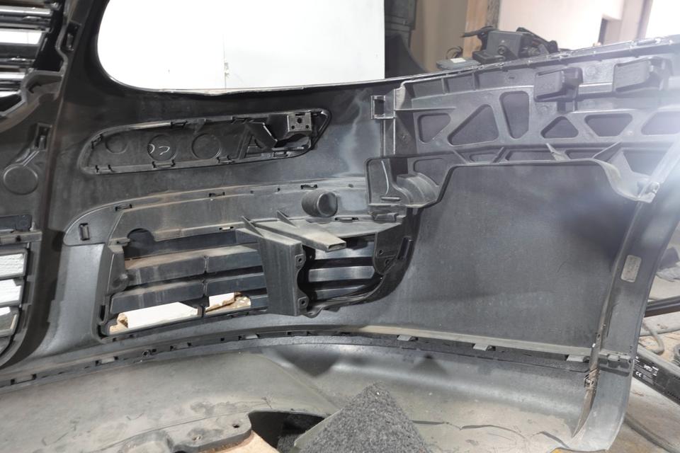VW Golf 5 Variant Stoßstange vorne mit Chromgrill Schwarz2009 M20 – Bild 9