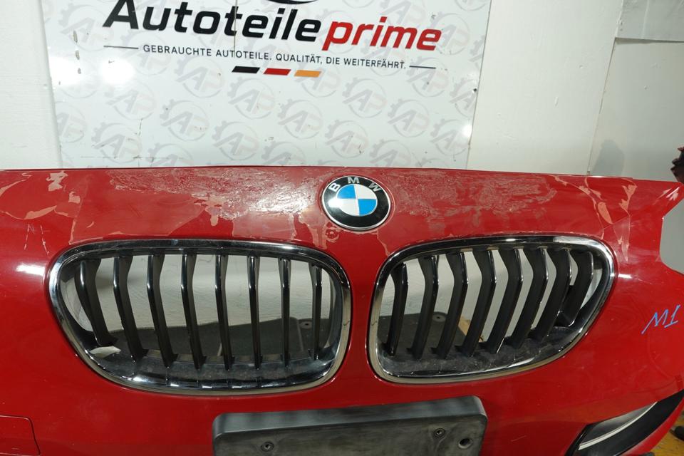 BMW 1er F20 Stoßstange vorne mit Grill Nebel Rot 2011 M01 – Bild 3