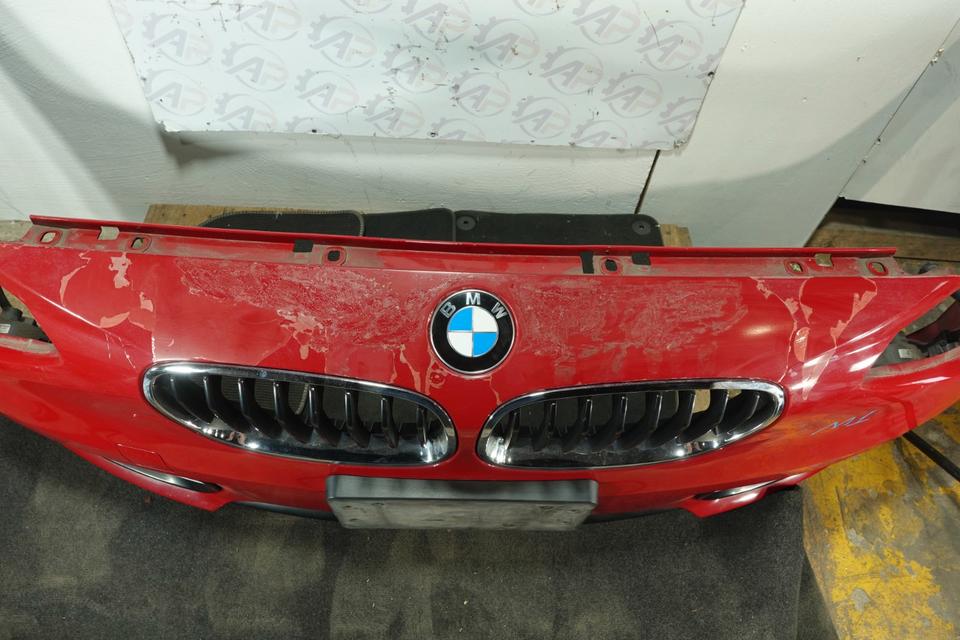 BMW 1er F20 Stoßstange vorne mit Grill Nebel Rot 2011 M01 – Bild 4
