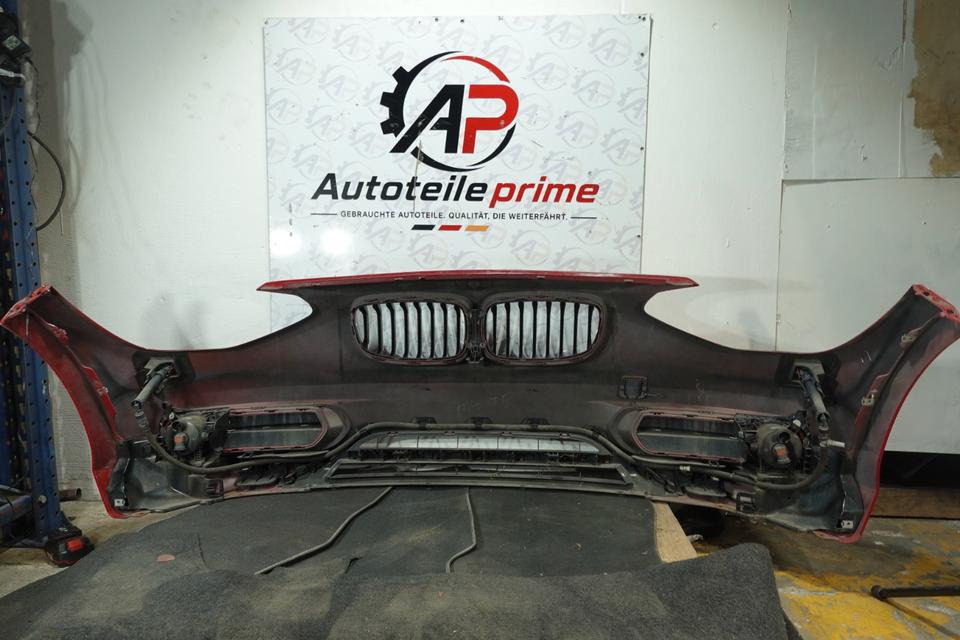 BMW 1er F20 Stoßstange vorne mit Grill Nebel Rot 2011 M01 – Bild 8