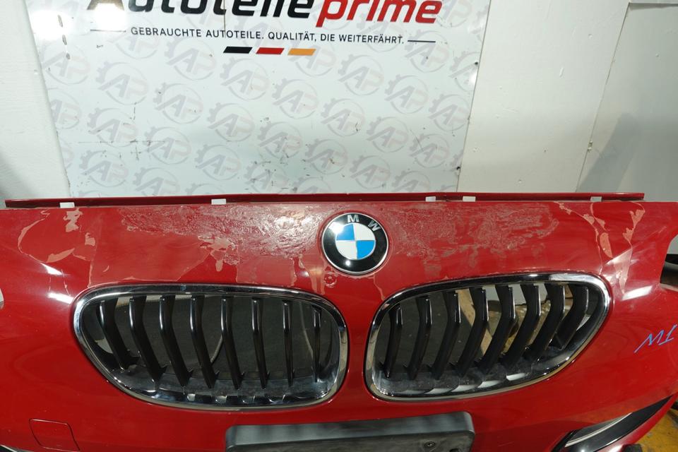 BMW 1er F20 Stoßstange vorne mit Grill Nebel Rot 2011 M01 – Bild 13