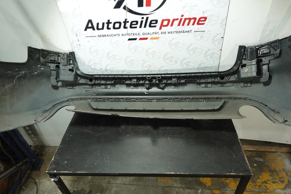 Audi A4 B8 Avant Stoßstange hinten Schwarz mit Diffusor 2011 N22 – Bild 3
