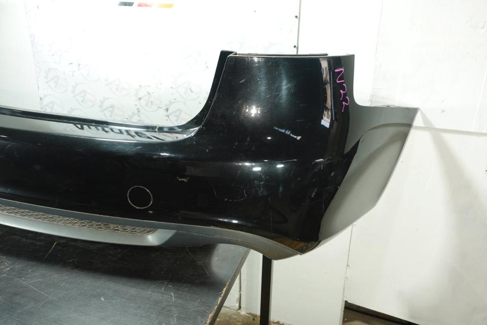 Audi A4 B8 Avant Stoßstange hinten Schwarz mit Diffusor 2011 N22 – Bild 6