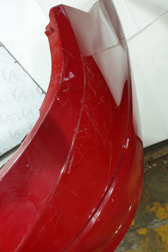 Original Mercedes C-Klasse S204 Stoßstange hinten Rot 2011 M09 – Bild 2