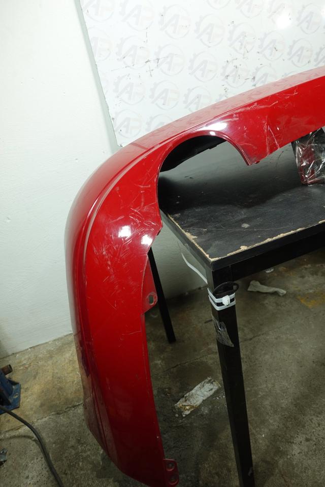 Original Mercedes C-Klasse S204 Stoßstange hinten Rot 2011 M09 – Bild 4