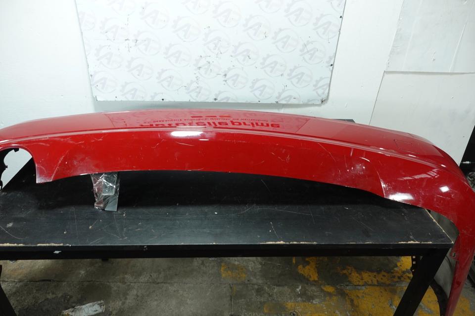 Original Mercedes C-Klasse S204 Stoßstange hinten Rot 2011 M09 – Bild 5