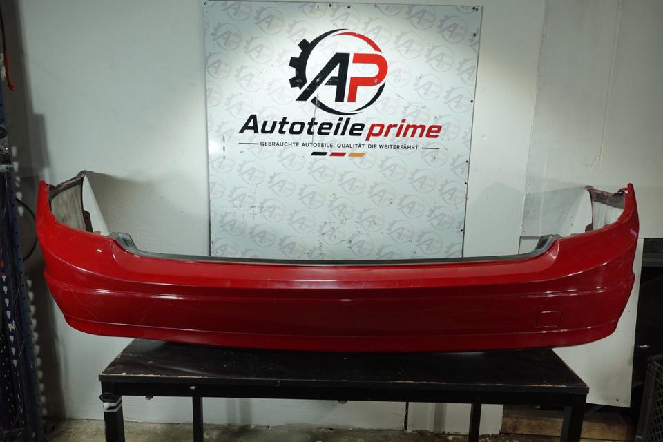 Original Mercedes C-Klasse S204 Stoßstange hinten Rot 2011 M09 – Bild 6