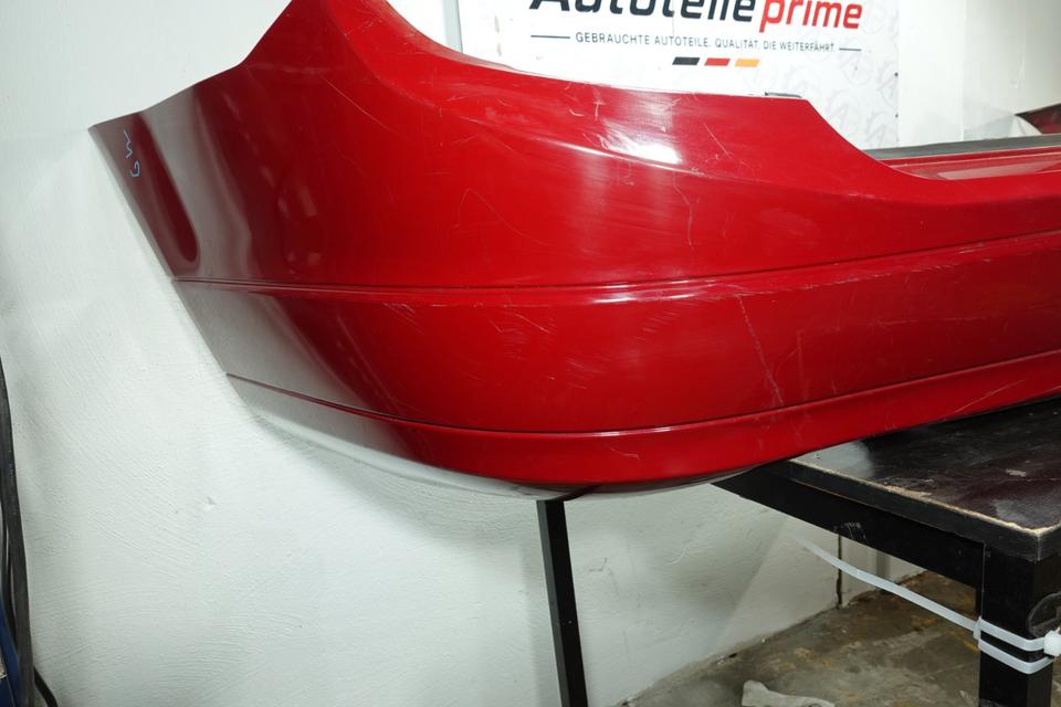 Original Mercedes C-Klasse S204 Stoßstange hinten Rot 2011 M09 – Bild 7