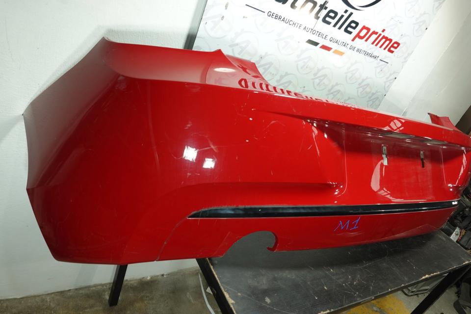 Original BMW 1er F20 Stoßstange hinten Karmesinrot 2011 M01 – Bild 2