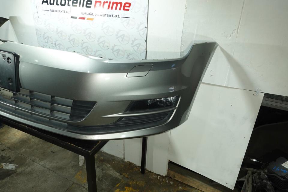 Original VW Golf 7 Variant Stoßstange vorne Reflexsilber 2015 M03 – Bild 3