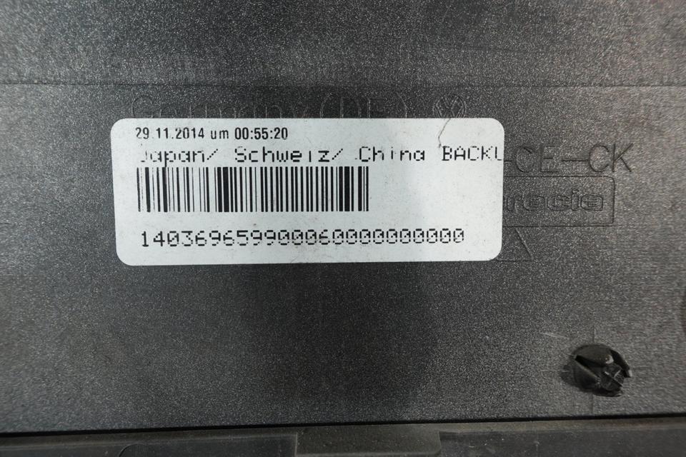 Original VW Golf 7 Variant Stoßstange vorne Reflexsilber 2015 M03 – Bild 11