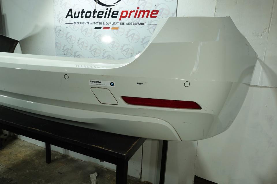 Original BMW 3er F31 Touring Stoßstange hinten Weiß PDC 2013 M14 – Bild 3