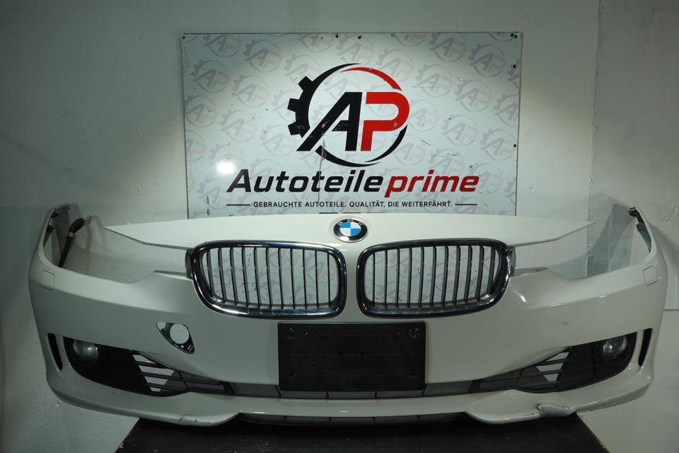 Original BMW 3er F30 F31 Stoßstange vorne Weiß 2013 M14 – Bild 2