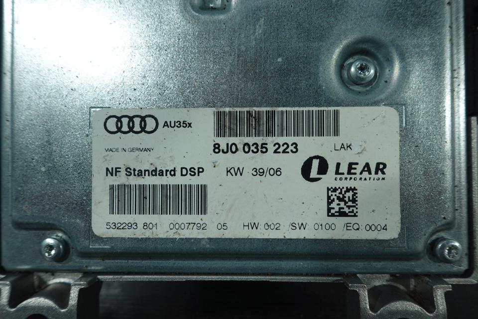 Original Audi TT 8J Audio Verstärker DSP 2007 M22 – Bild 3