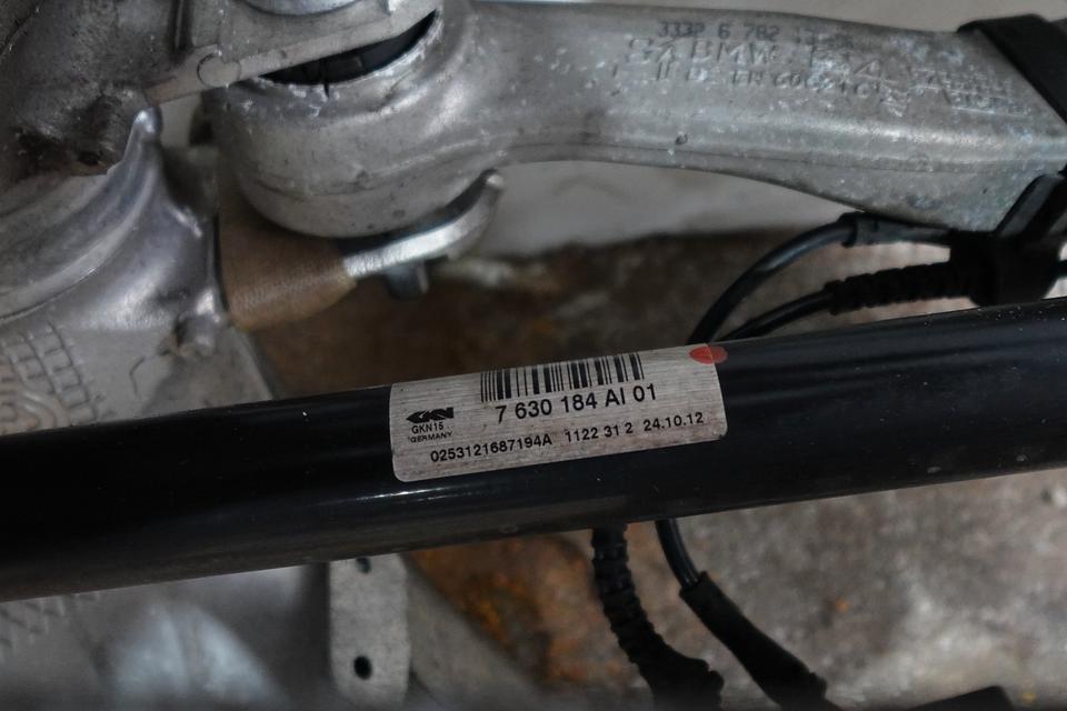 BMW 5er F10 Hinterachse komplett Differential Antriebswellen N23 – Bild 11