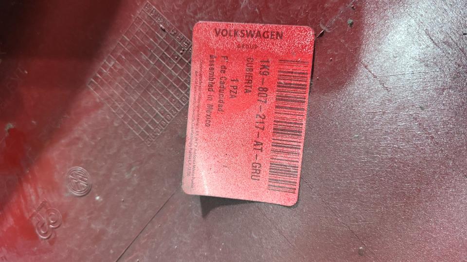 VW Golf 6 Variant Stoßstange vorne rot N06 – Bild 8
