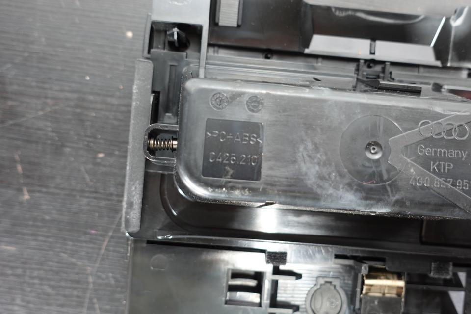 Audi A6 4G Aschenbecher Ablagefach Mittelkonsole Holzdekor M05 – Bild 6