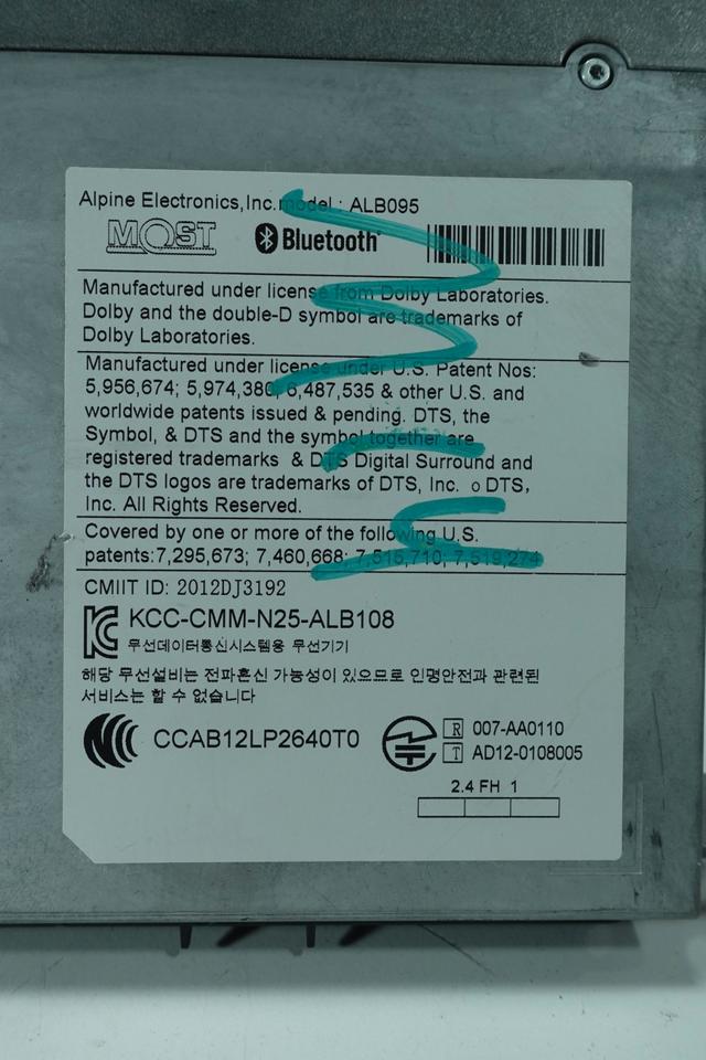 BMW Alpine Multimedia CIC Headunit Navigation Bluetooth Most M14 – Bild 9