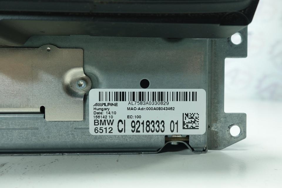 BMW CIC Radio CD Laufwerk Alpine 9218333 Original M16 – Bild 7