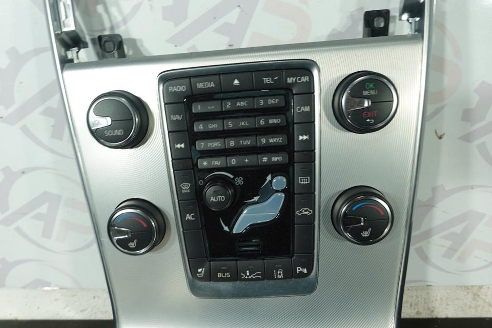 Volvo S60 V60 Mittelkonsole Radio Klimabedienteil 9123656 M33 – Bild 4